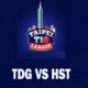 TDG vs HST Live Score