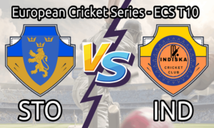 STO vs IND Live Score