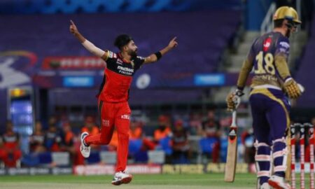 RCB vs KKR: Mohammed Siraj becomes the first bowler in the history of IPL to bowl two maiden overs